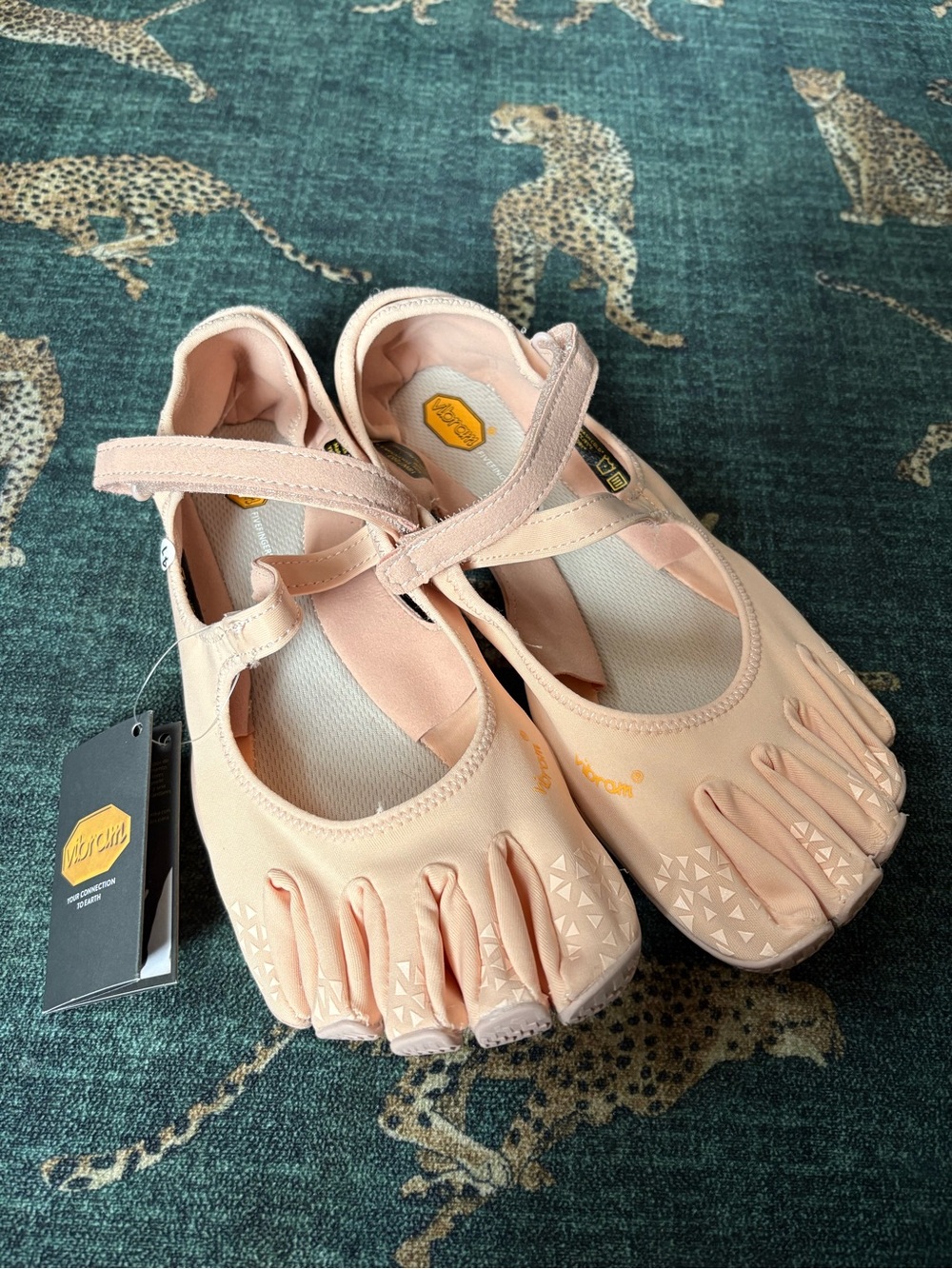 Vibram Women's Five-Toe Water Shoes in Blush Pink